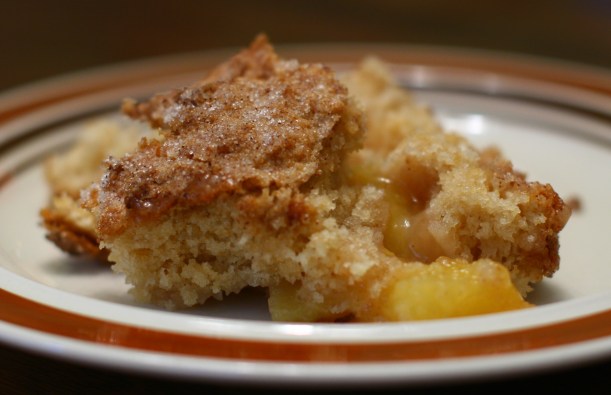 Peach cobbler