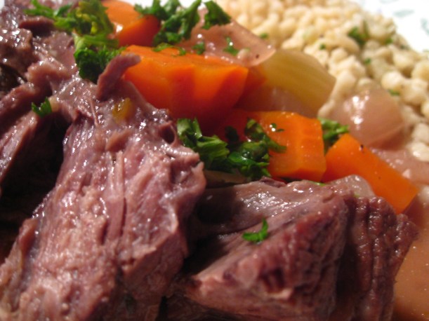 Sauerbraten and Spaetzle Sauerbraten and Spaetzle