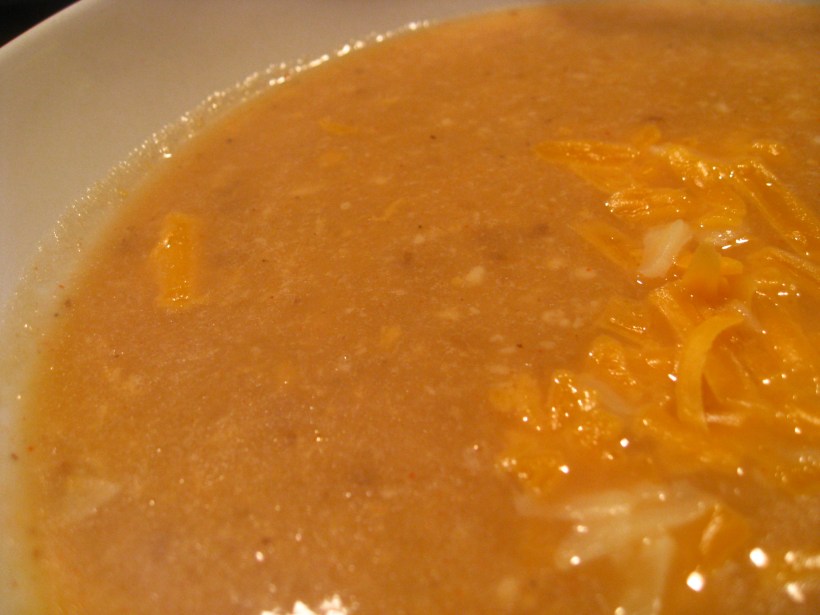Beer & Cheese Soup