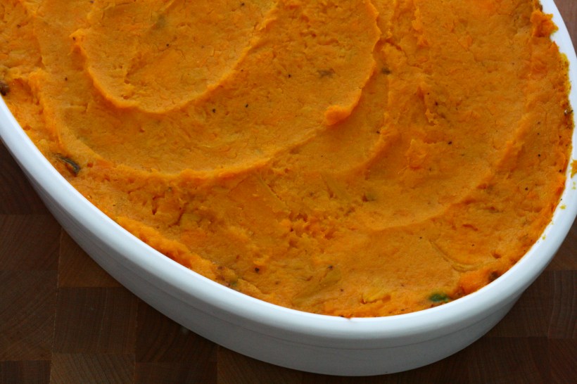 sweet potato shepherd's pie