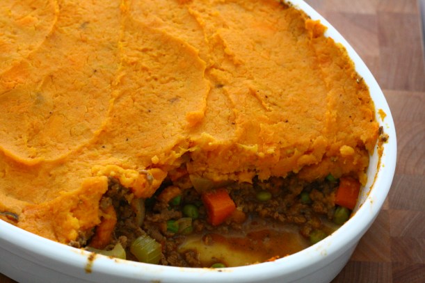 sweet potato shepherd's pie