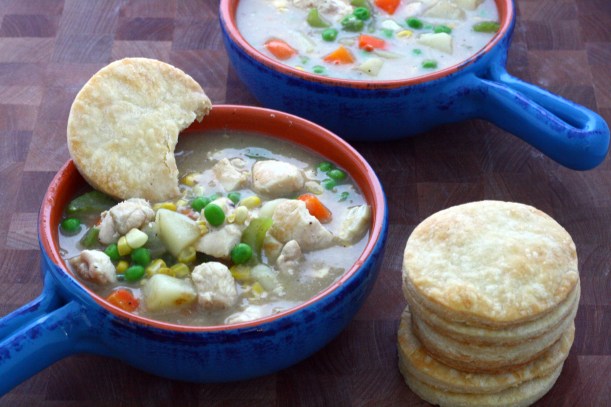 chicken pot pie soup