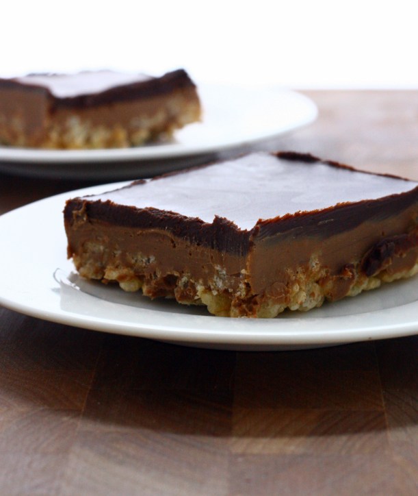 Peanut Butter Crispy Bars | doughseedough.net