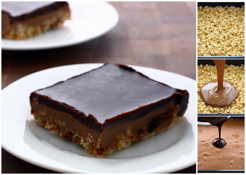 Peanut Butter Crispy Bars | doughseedough.net
