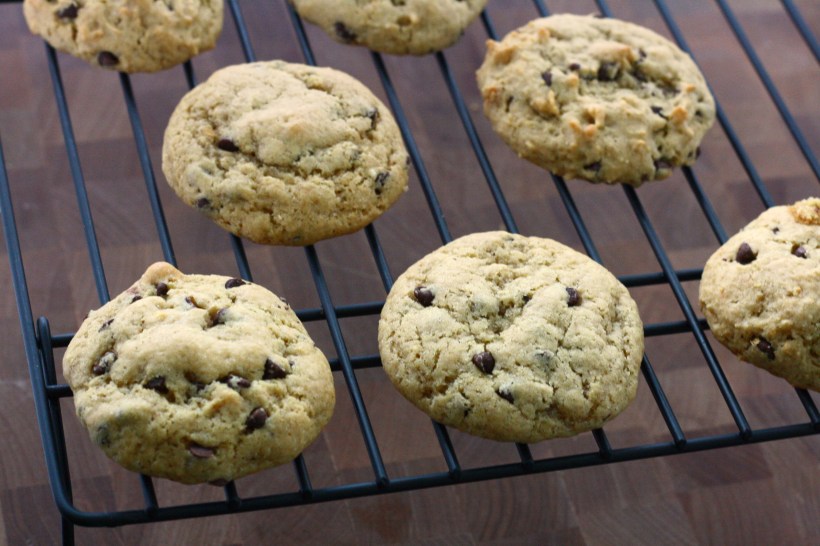 Healthy Peanut Butter Chocolate Chip Cookies | doughseedough.net