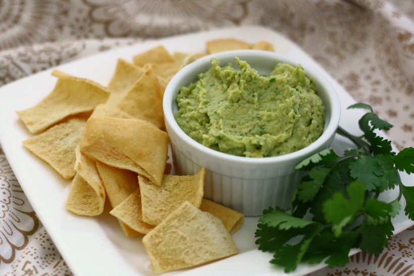 Jalapeno Cilantro Hummus | doughseedough.net