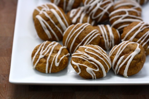 dairy-free iced pumpkin cookies | doughseedough.net