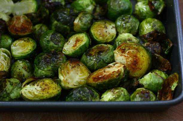 Easy Roasted Brussels Sprouts | doughseedough.net