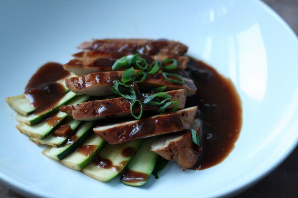 Hoisin-Lime Chicken with Zucchini | doughseedough.net