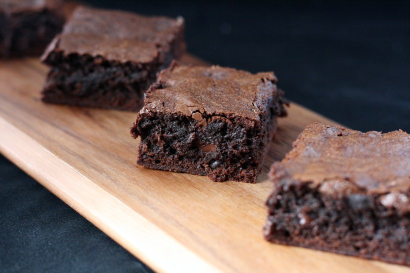 Espresso Bourbon Brownies | doughseedough.net