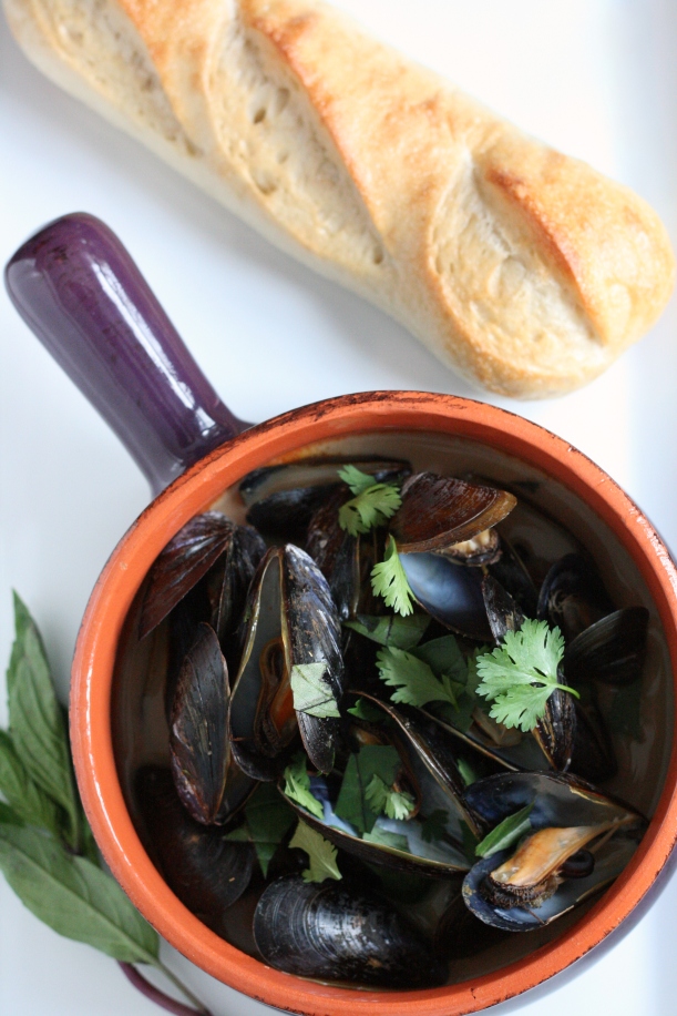 Curried Mussels in White Ale | doughseedough.net