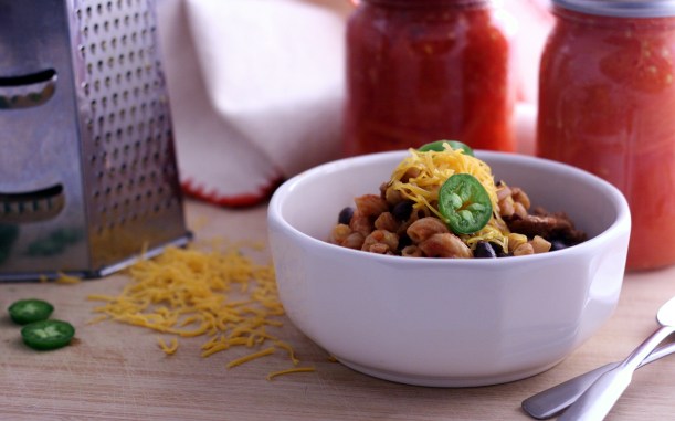 Easy Spicy Turkey Chili Mac | doughseedough.net
