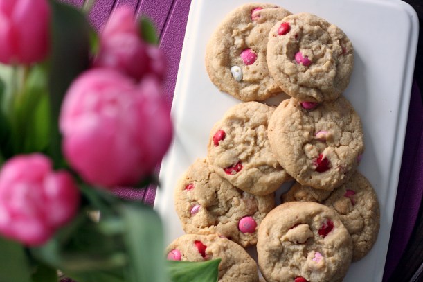 Thick & Chewy M&M Cookies | doughseedough.net